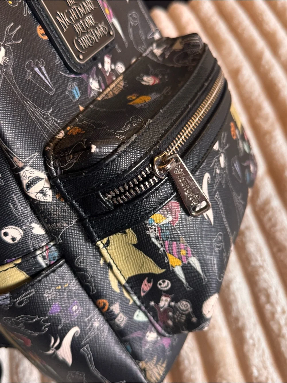 Loungefly NBC Black Mini Backpack
